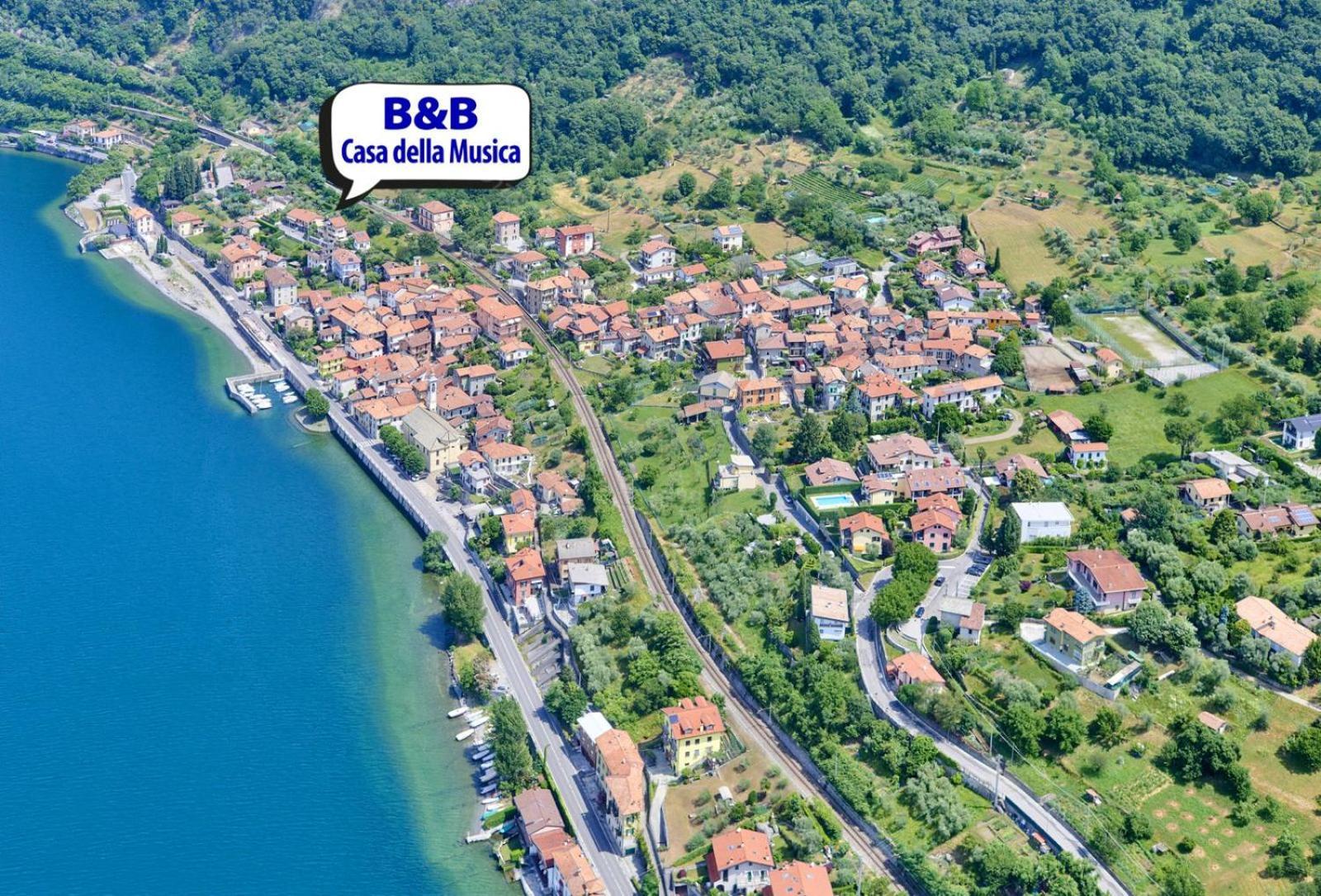 B&B-Foresteria Casa Della Musica Lake Como Mandello del Lario Ngoại thất bức ảnh